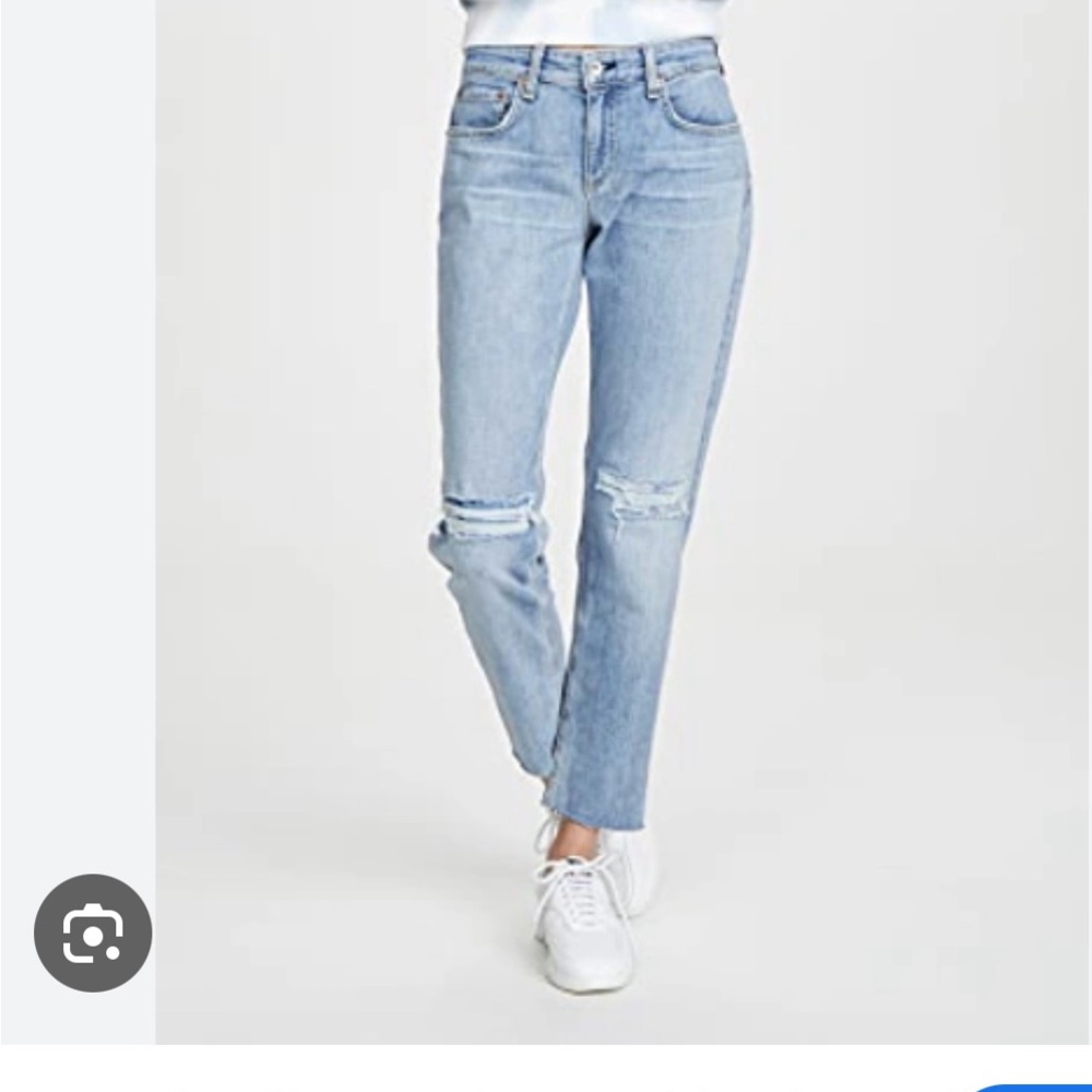 Rag&Bone super soft jeans low rise boyfriend Dre Alyssa NWT SZ26 - Picture 3 of 11